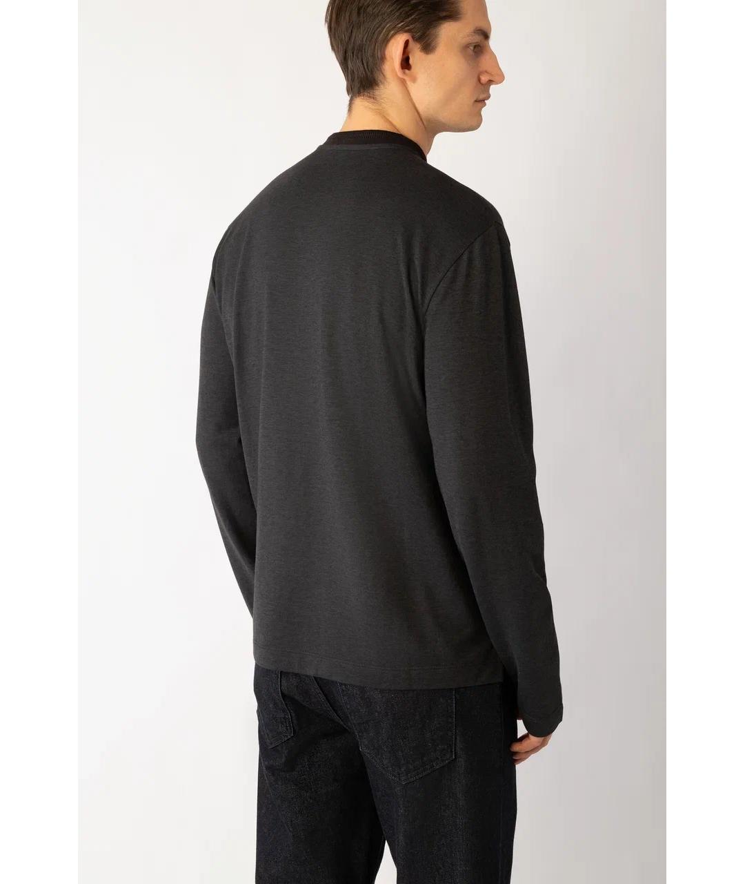 CANALI Антрацитовый джемпер / свитер, фото 4