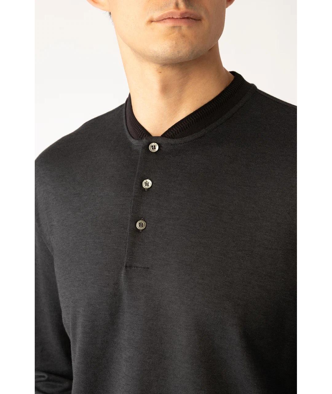 CANALI Антрацитовый джемпер / свитер, фото 3