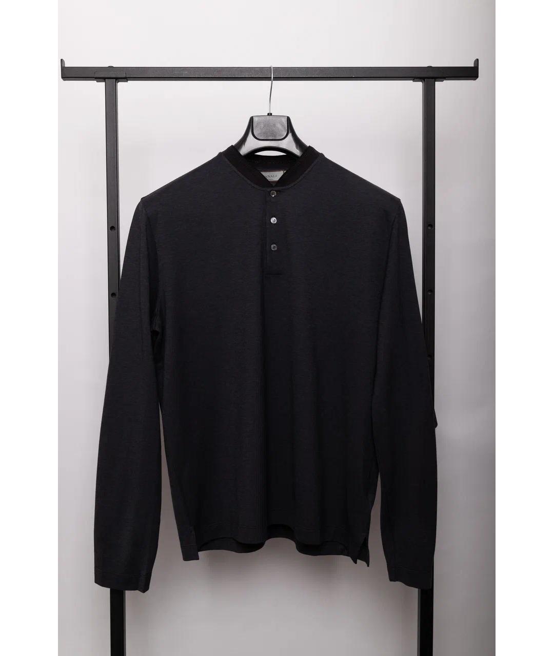 CANALI Антрацитовый джемпер / свитер, фото 5