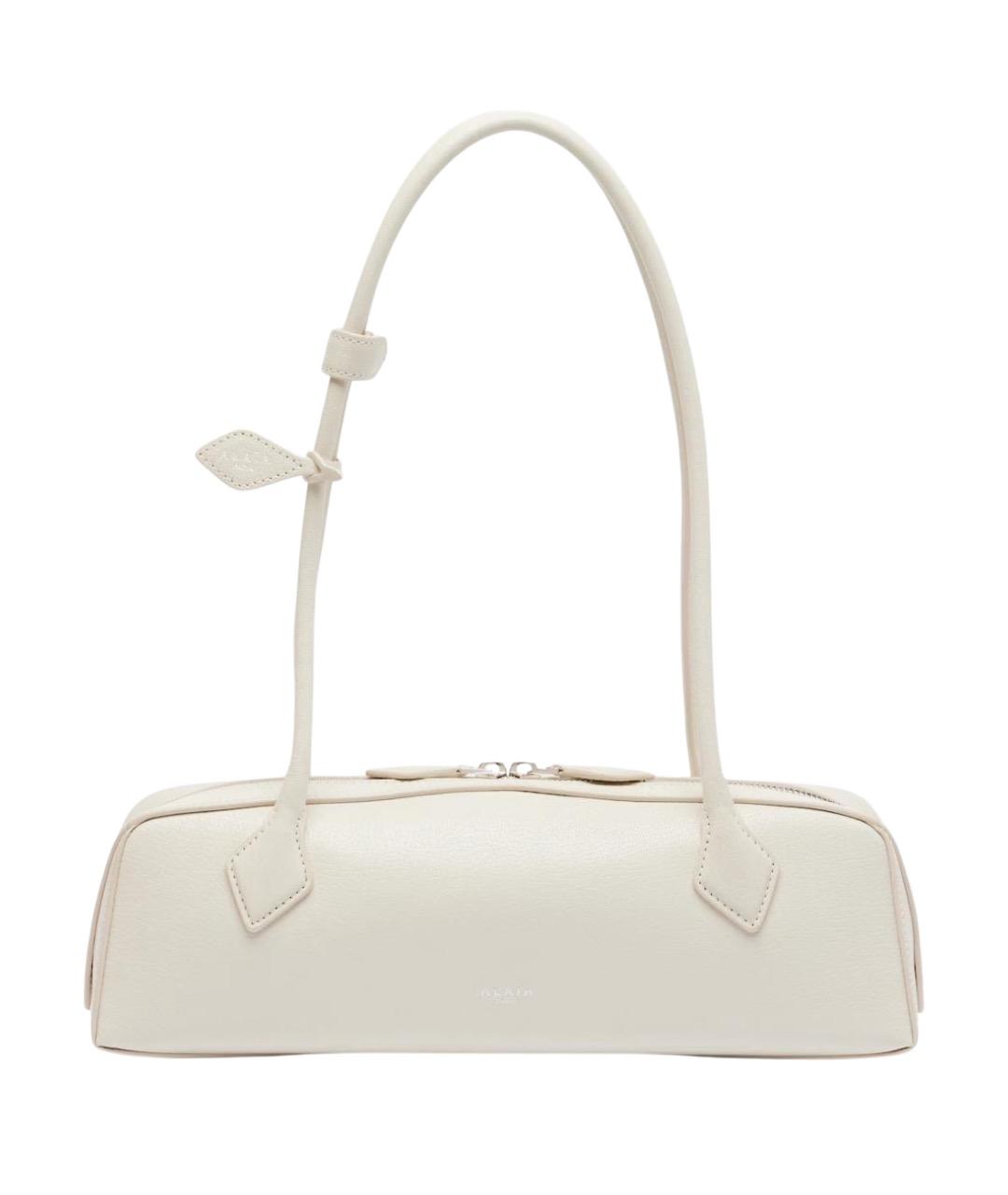 ALAIA Бежевая кожаная сумка через плечо, фото 1