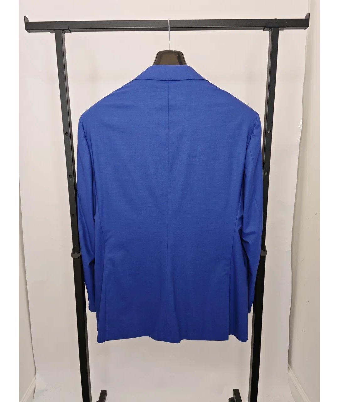 KITON Синий классический костюм, фото 8