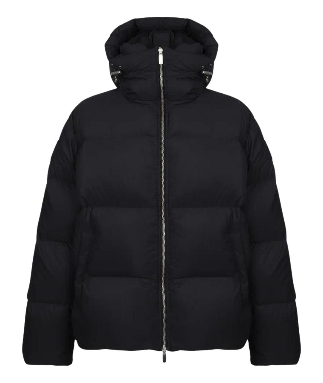 OFF-WHITE Черный полиэстеровый пуховик, фото 1