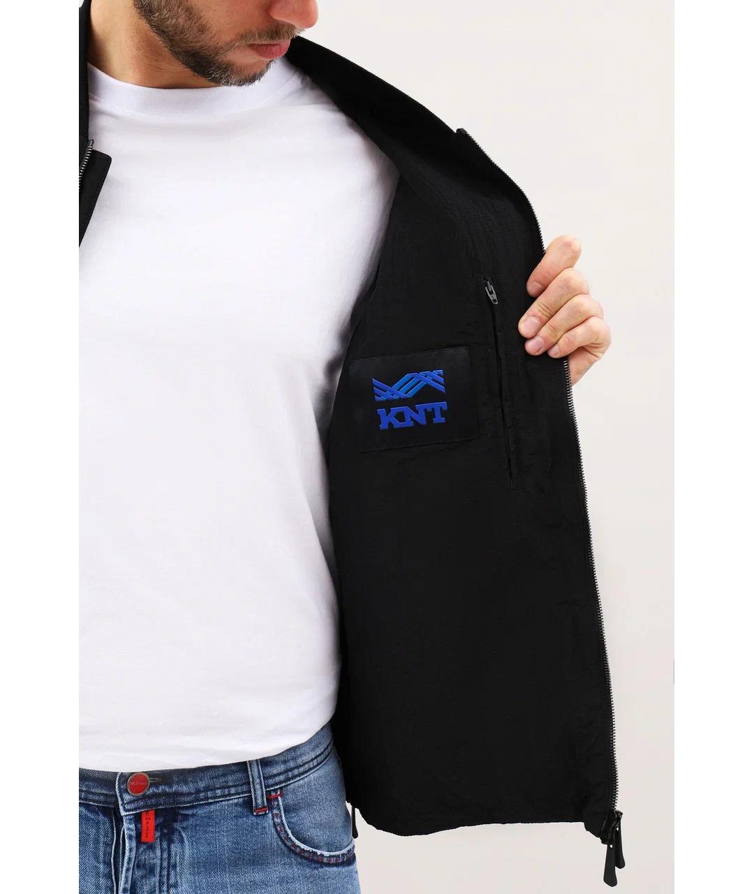 KNT Черный полиамидовый жилет, фото 6