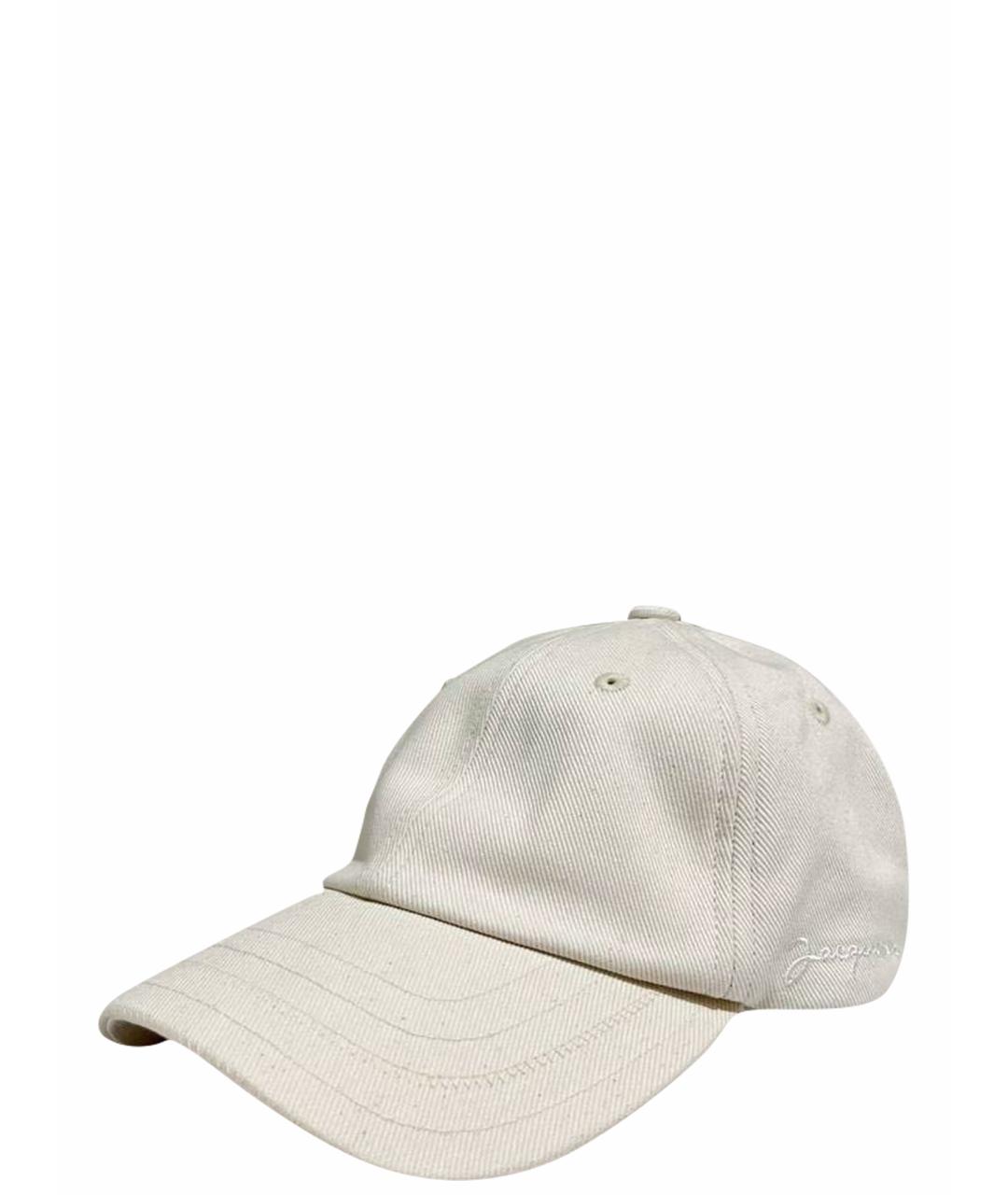 JACQUEMUS Бежевая кепка, фото 1