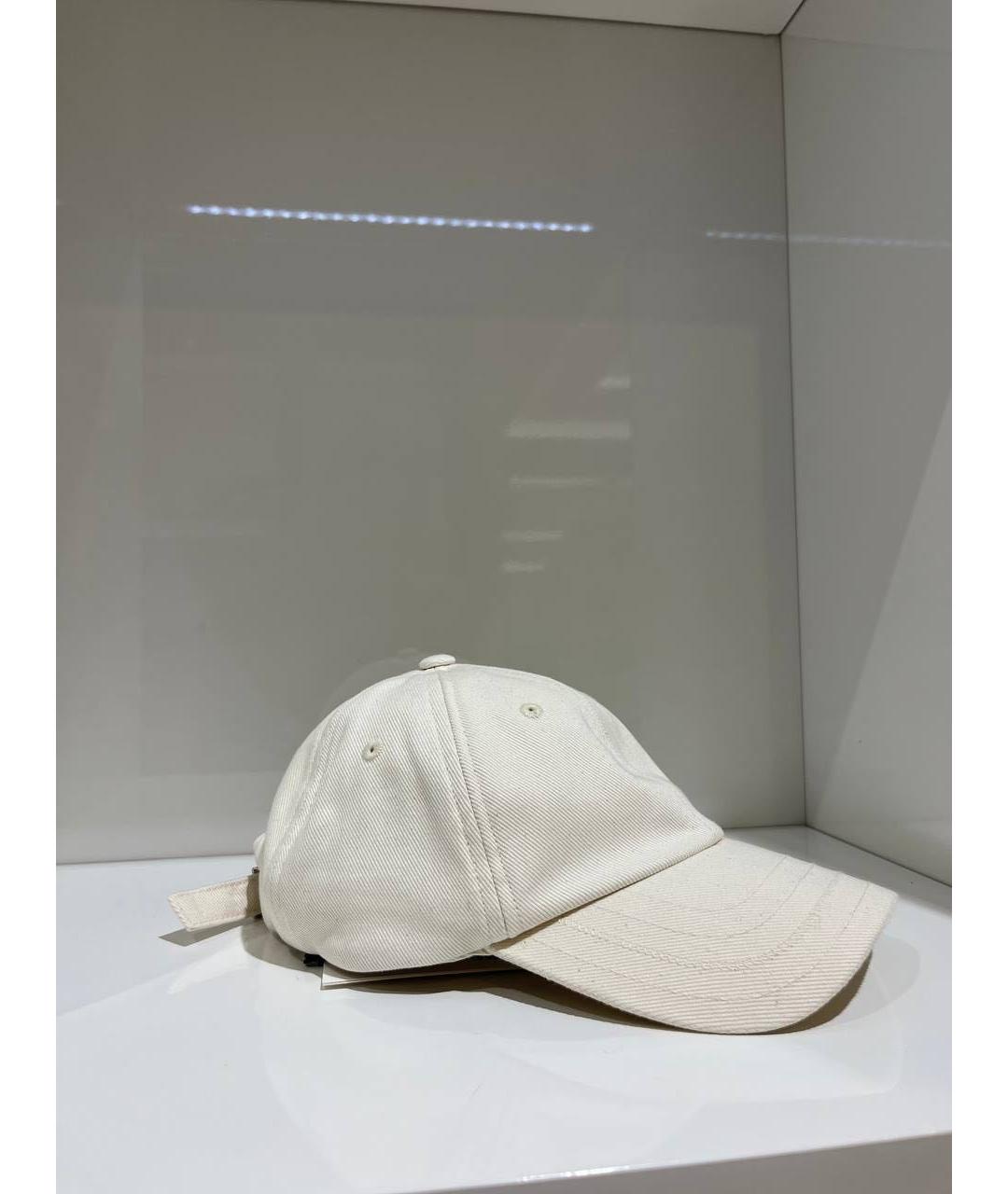 JACQUEMUS Бежевая кепка, фото 2