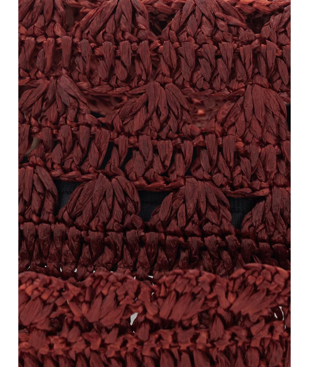 TWIN-SET Коричневая шляпа, фото 2