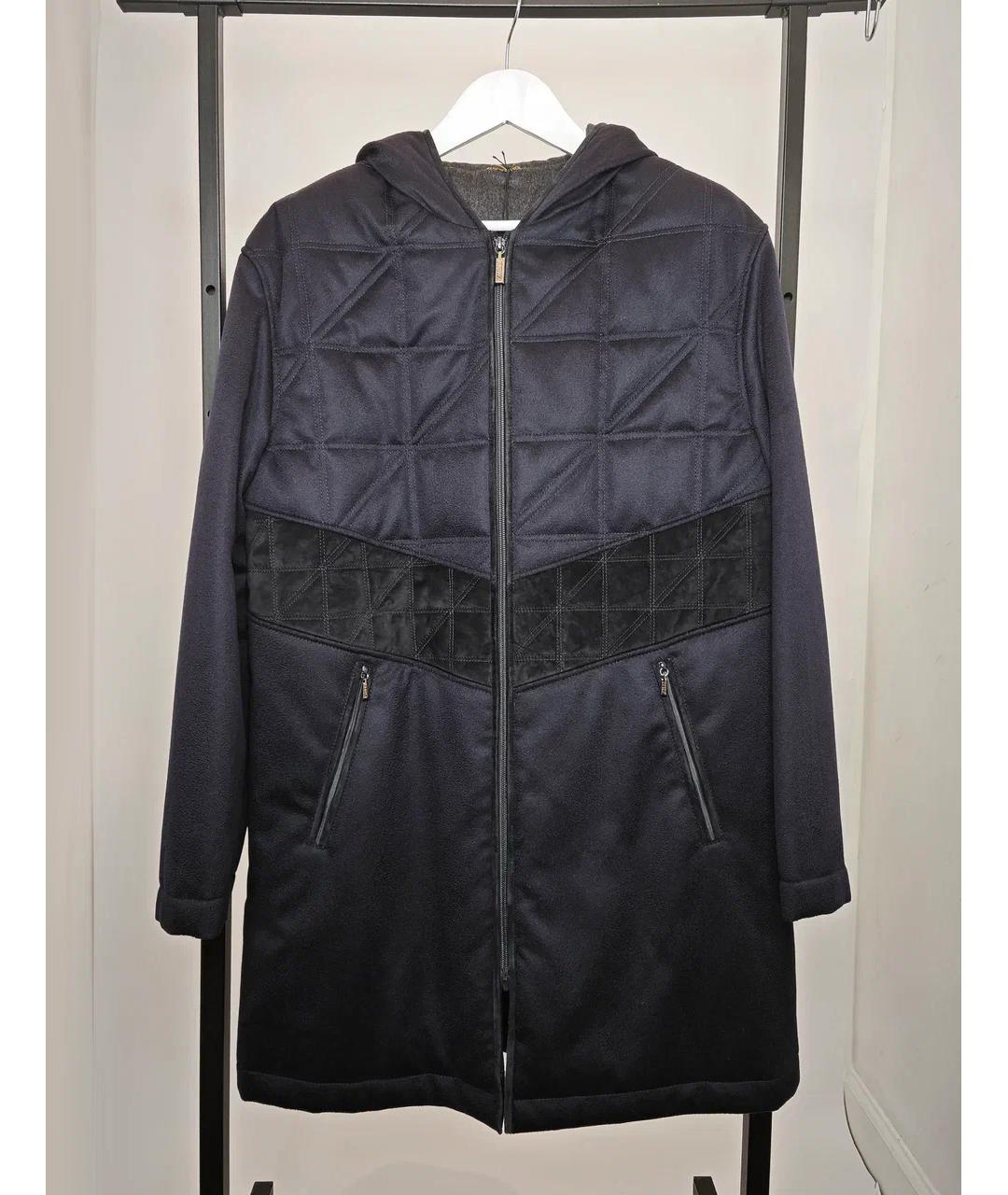 ZILLI Темно-синяя кашемировая парка, фото 7
