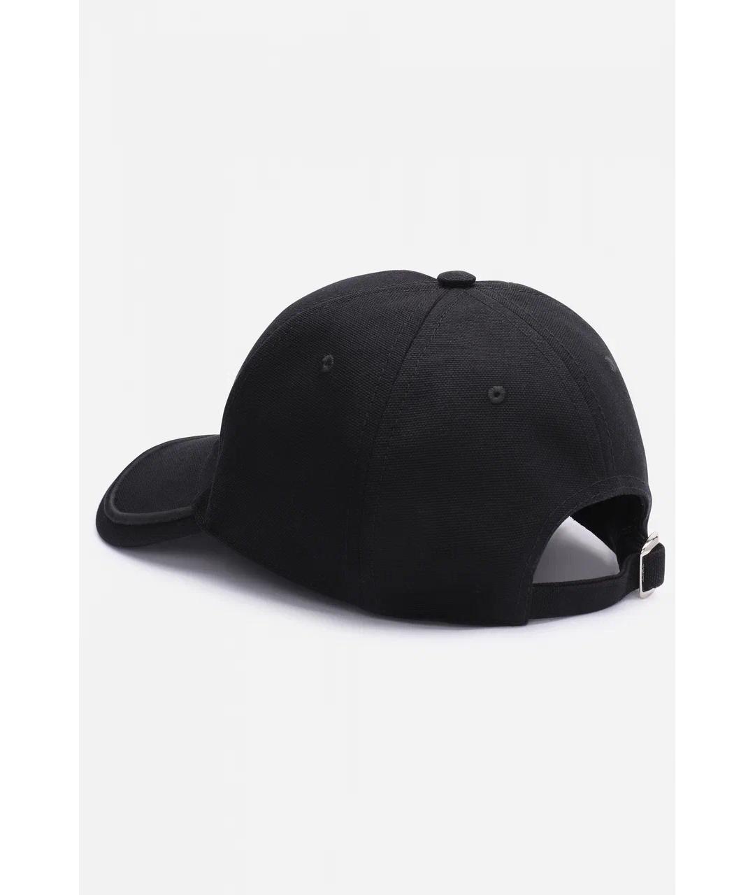 FENDI Черная хлопковая кепка/бейсболка, фото 3