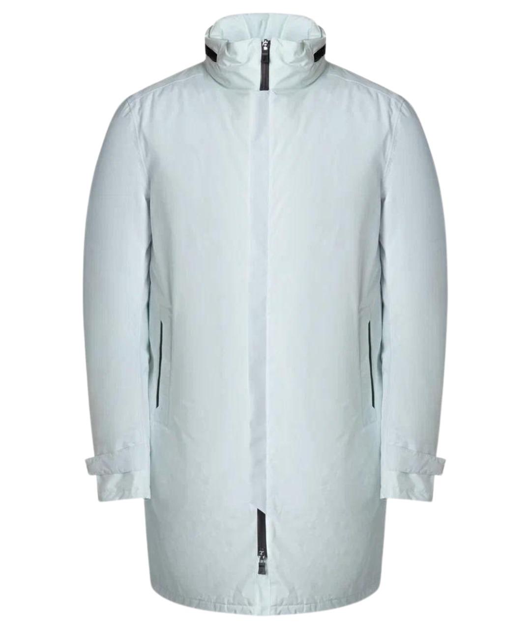 HERNO Голубой полиэстеровый пуховик, фото 1