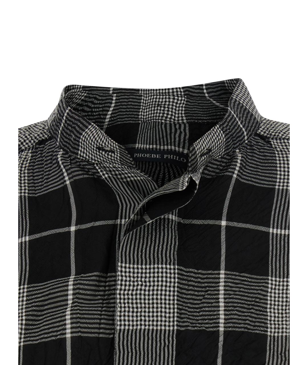 PHOEBE PHILO Серая хлопковая рубашка, фото 4