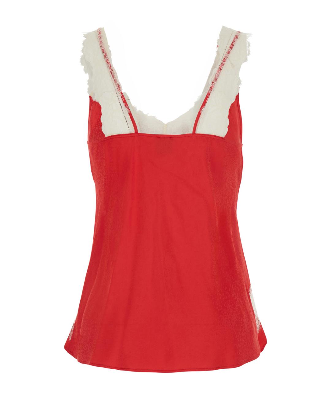 PINKO Красная майка, фото 2