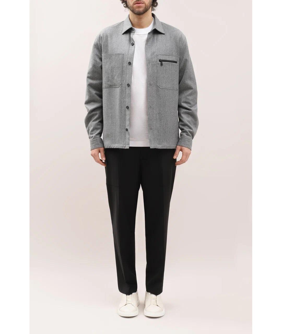 HELMUT LANG Черные повседневные брюки, фото 2