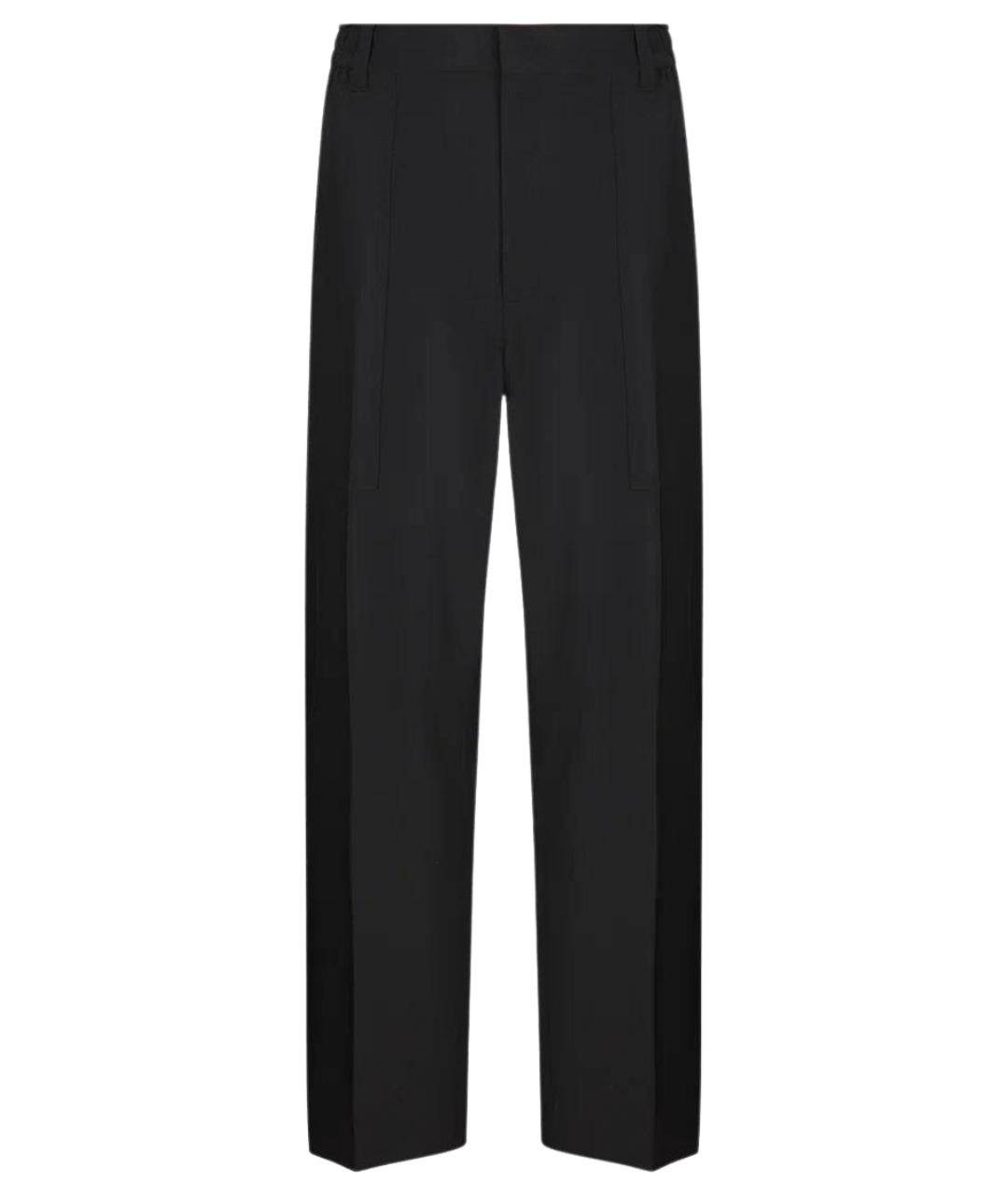 HELMUT LANG Черные повседневные брюки, фото 1