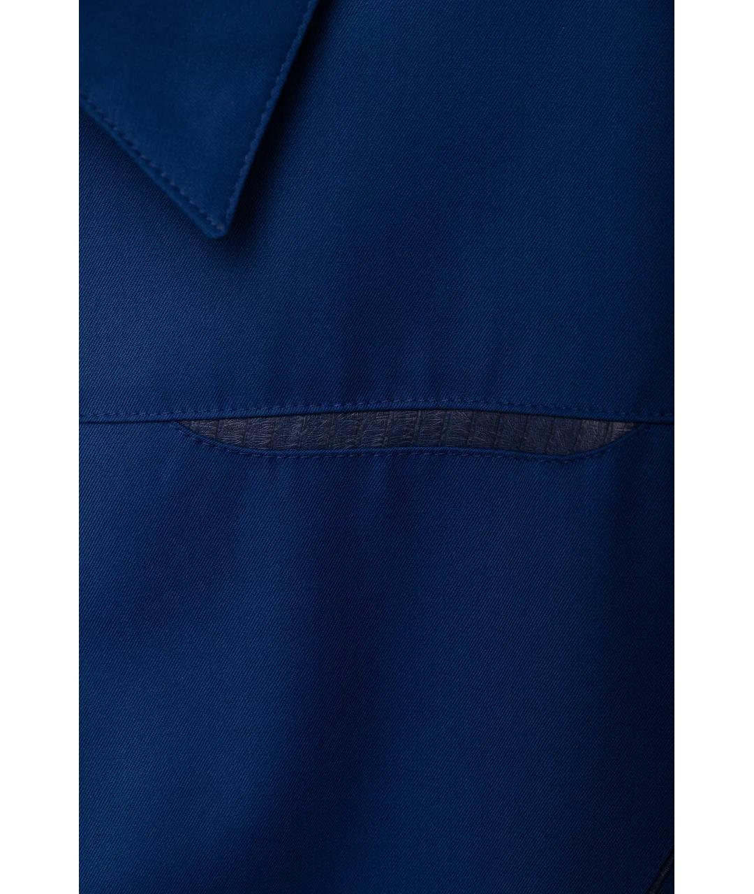 ZILLI Синяя шерстяная парка, фото 8