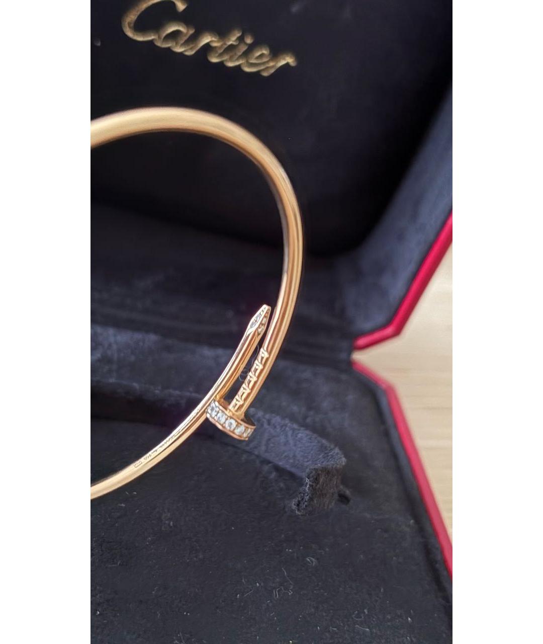 CARTIER Розовый браслет из розового золота, фото 2