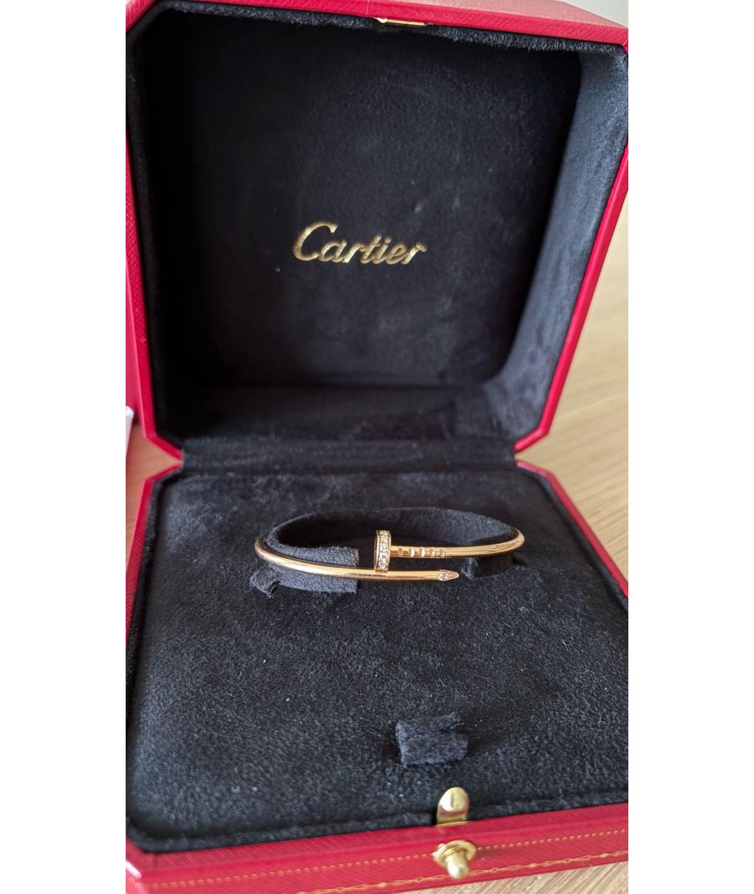 CARTIER Розовый браслет из розового золота, фото 6