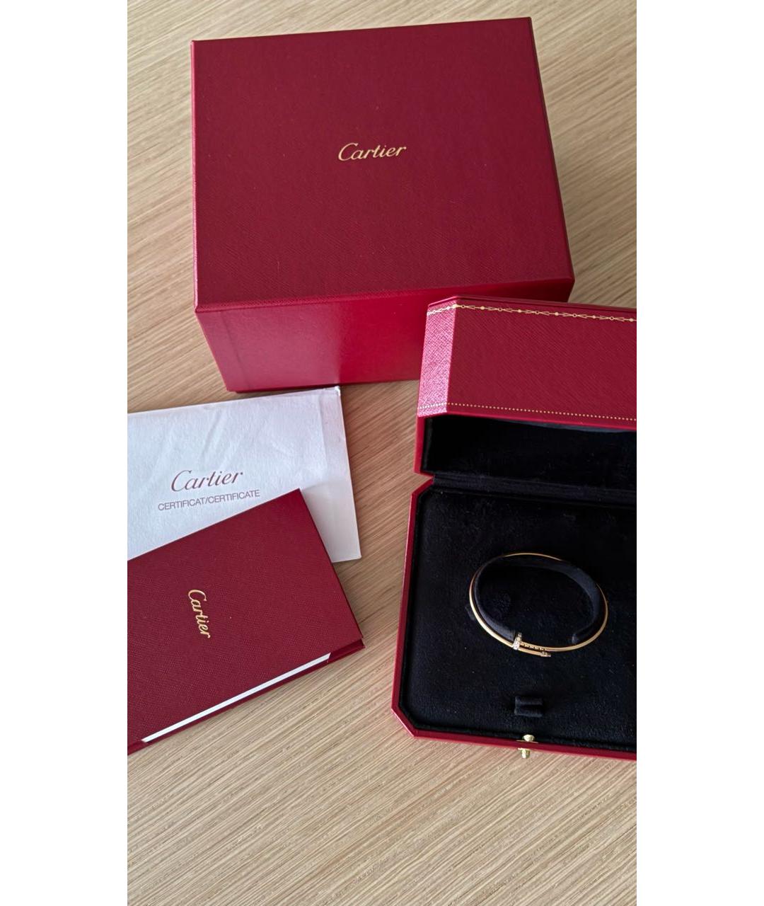 CARTIER Розовый браслет из розового золота, фото 4