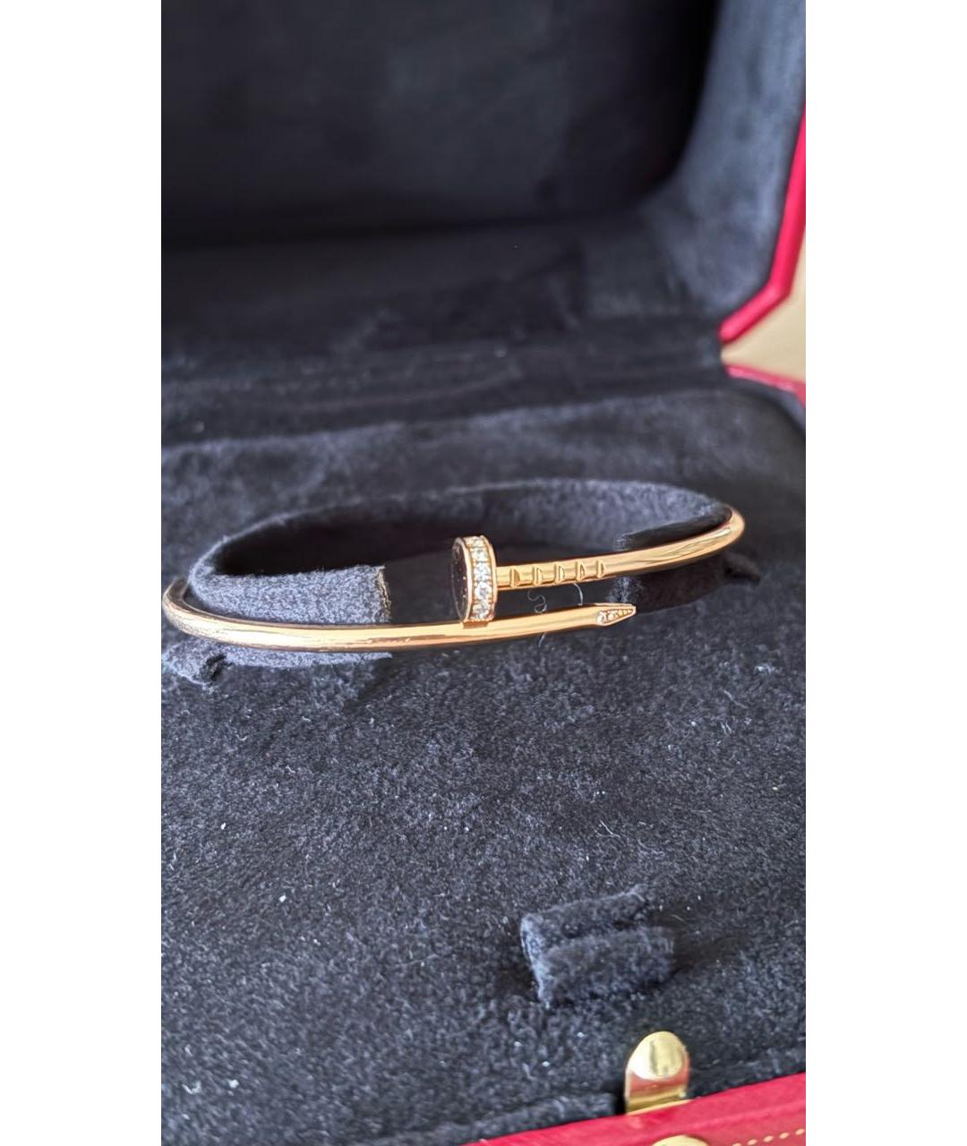 CARTIER Розовый браслет из розового золота, фото 5