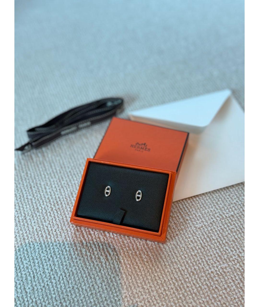 HERMES Серебряные серебряные серьги, фото 3