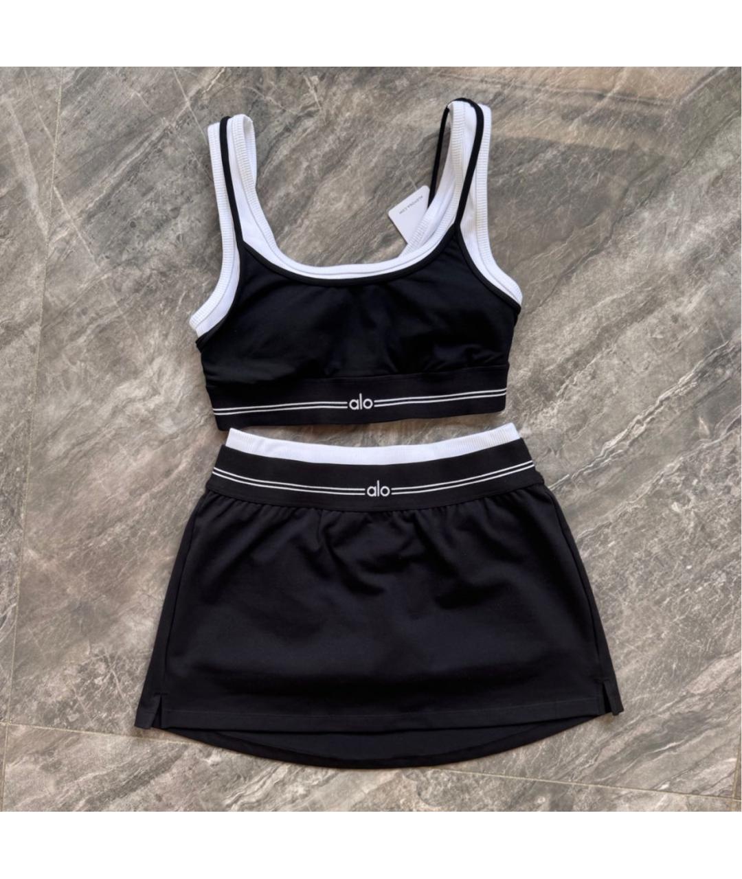 ALO YOGA Черный бюстгалтеры, фото 2