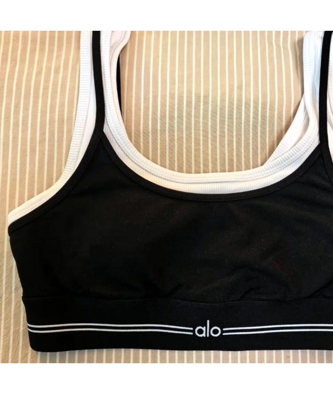 ALO YOGA Черный бюстгалтеры, фото 5
