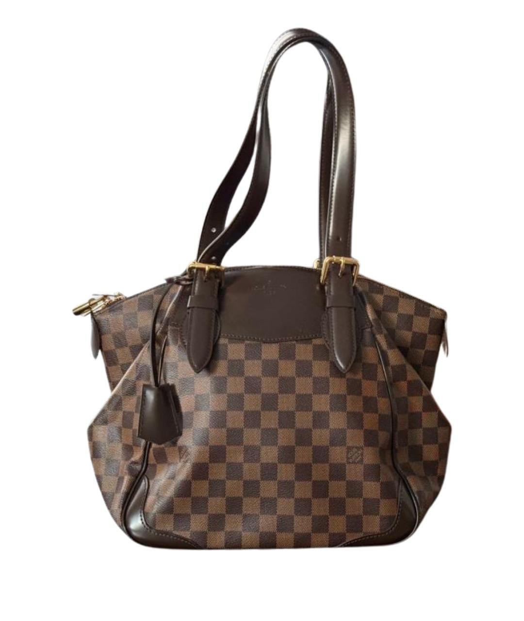 LOUIS VUITTON Коричневая сумка тоут, фото 1