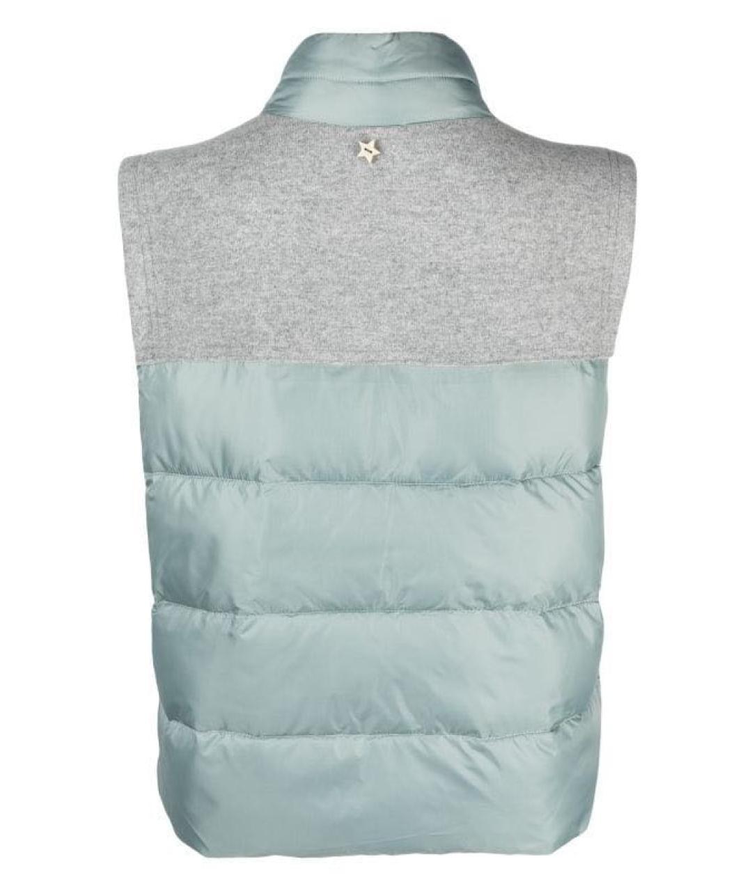 LORENA ANTONIAZZI Зеленый полиэстеровый жилет, фото 2