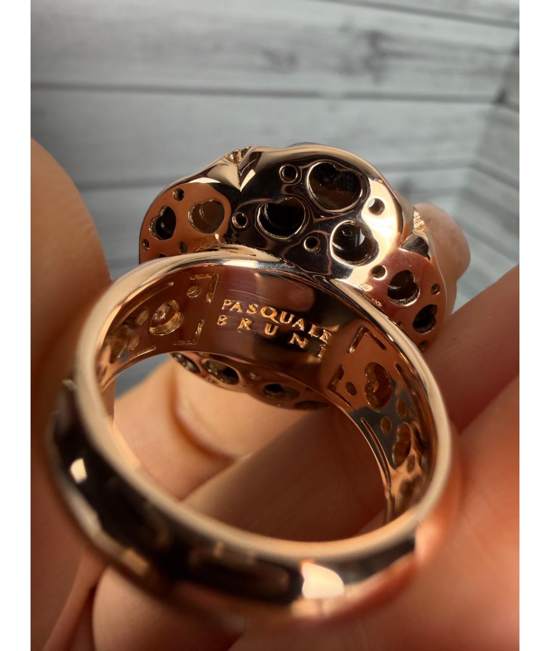 PASQUALE BRUNI Коричневое кольцо из розового золота, фото 6