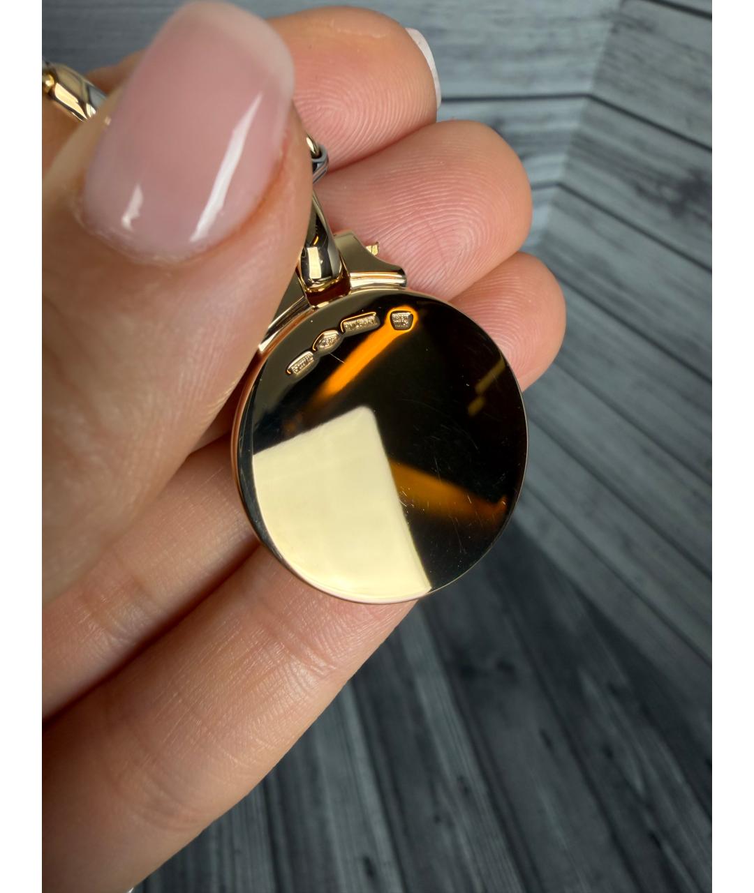 BVLGARI Золотая подвеска из желтого золота, фото 6