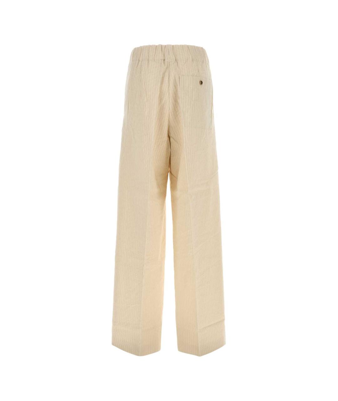 DRIES VAN NOTEN Мульти хлопковые прямые брюки, фото 2