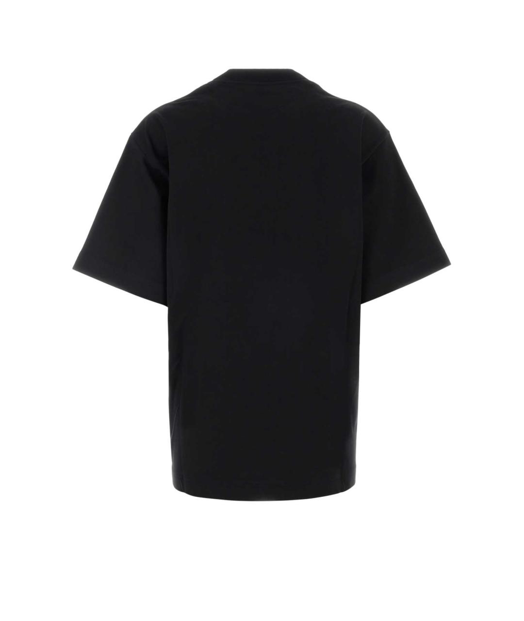 Carven Черная хлопковая футболка, фото 2