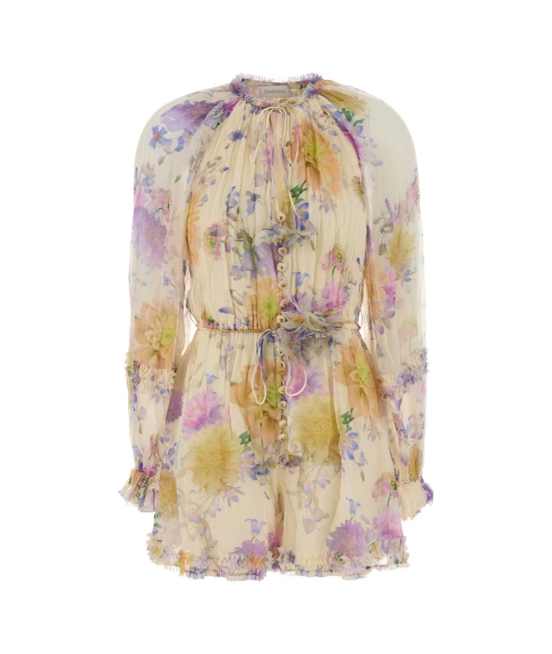 ZIMMERMANN Мульти вискозное повседневное платье, фото 1