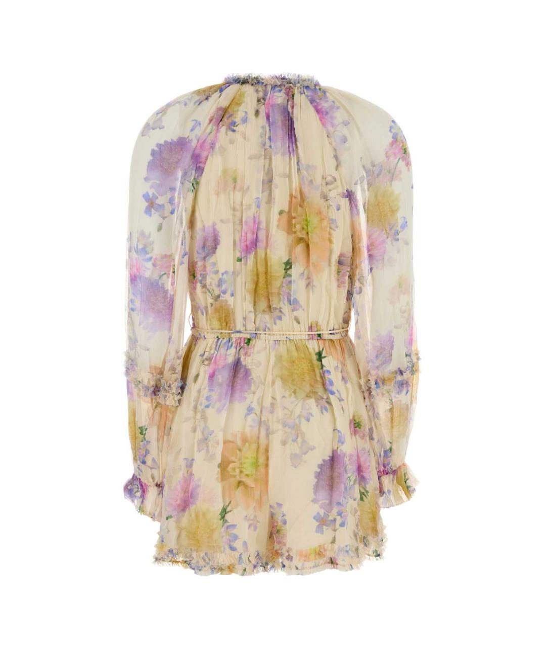 ZIMMERMANN Мульти вискозное повседневное платье, фото 2