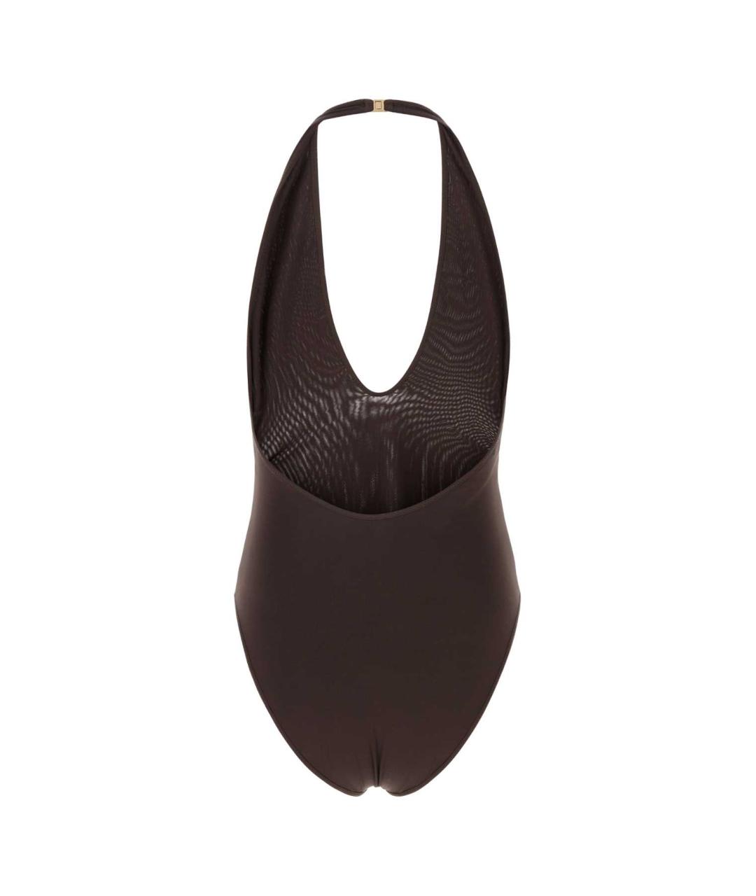 ZIMMERMANN Коричневое вискозное боди, фото 2