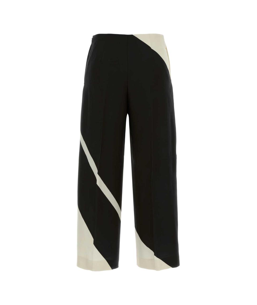 ALBERTA FERRETTI Мульти вискозные прямые брюки, фото 2