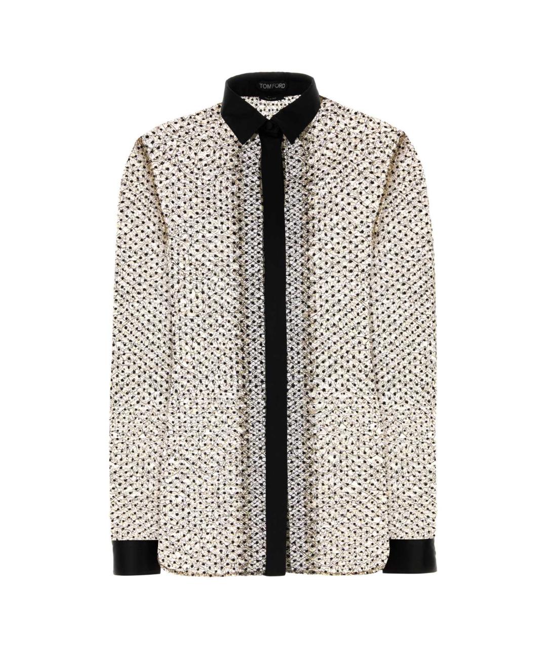 TOM FORD Мульти полиэстеровая рубашка, фото 1