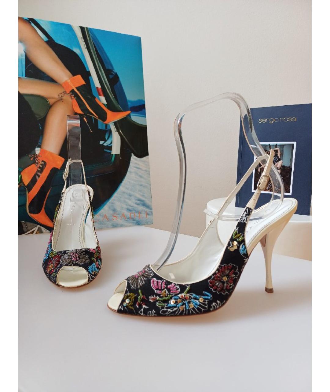 CASADEI Мульти кожаные туфли, фото 3