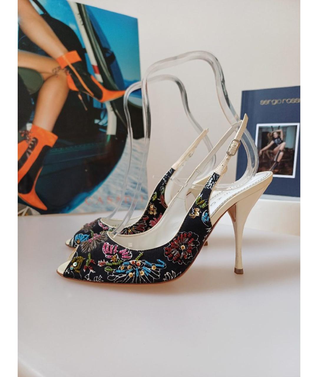 CASADEI Мульти кожаные туфли, фото 2