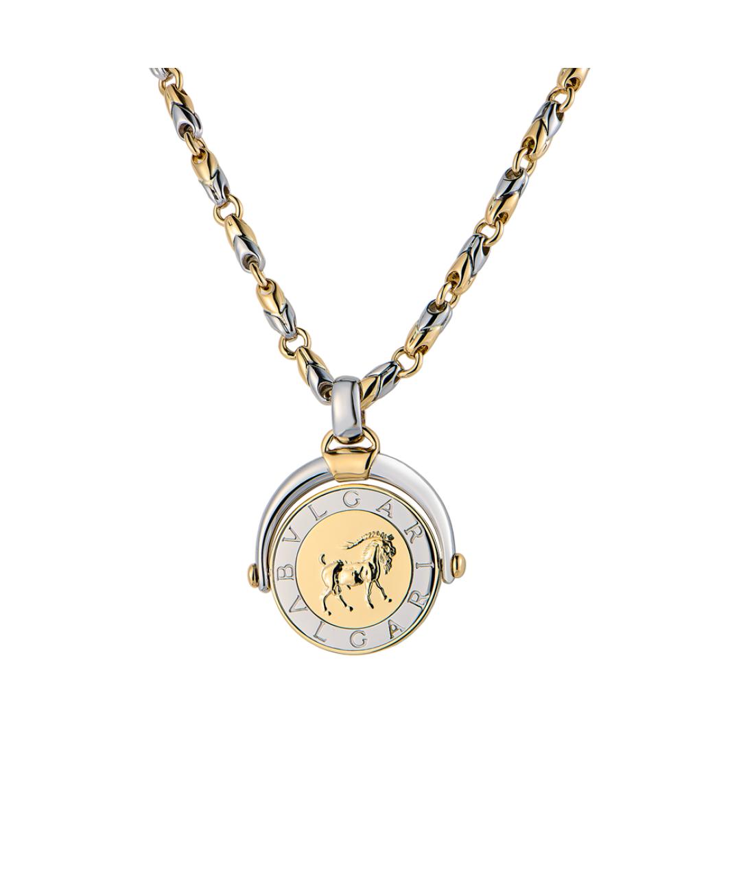 BVLGARI Золотое колье из желтого золота, фото 1