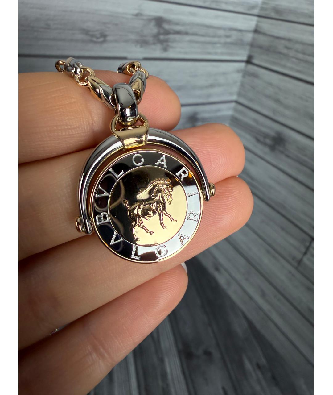 BVLGARI Золотое колье из желтого золота, фото 4