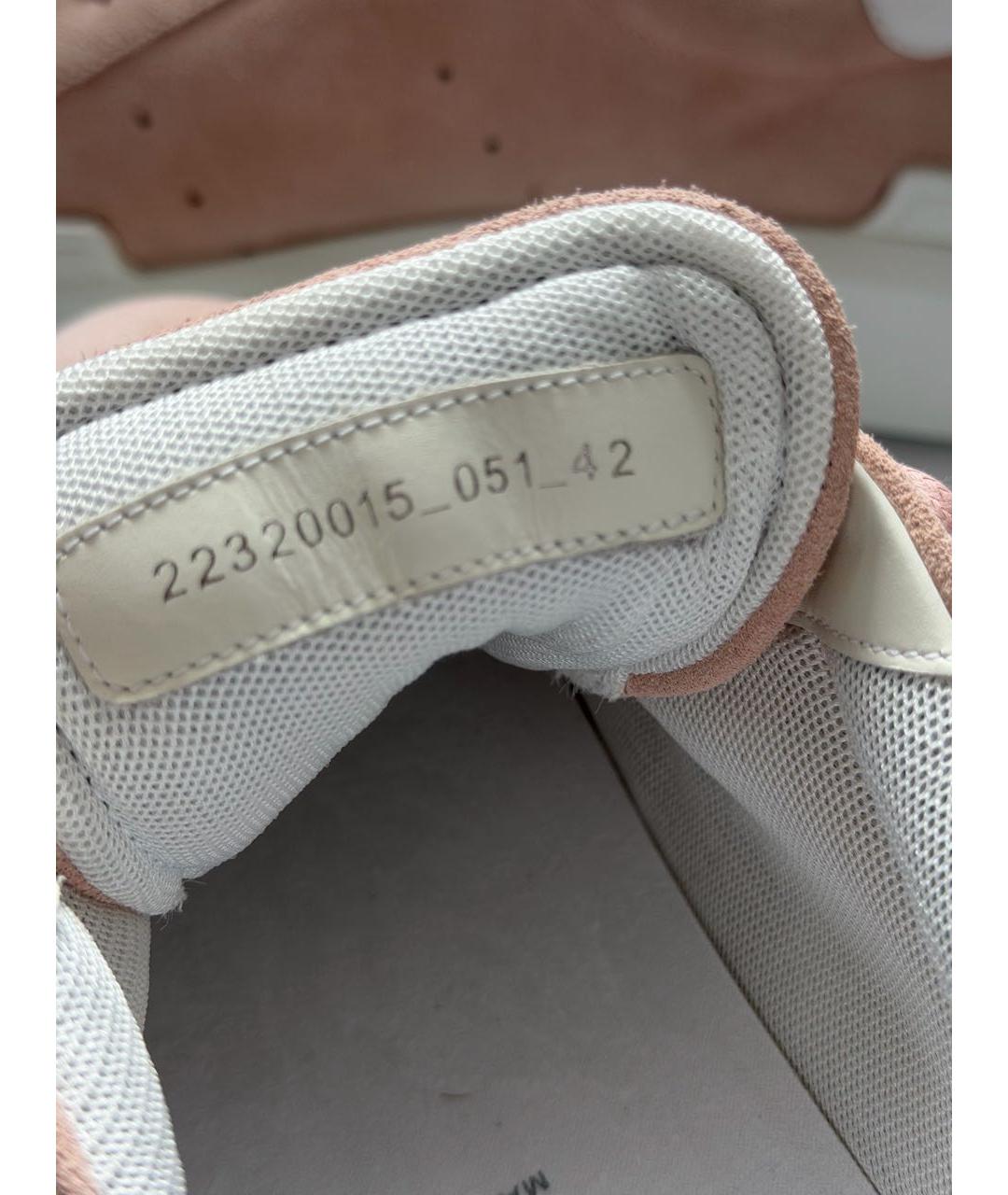 BOGNER Розовые замшевые кеды, фото 8