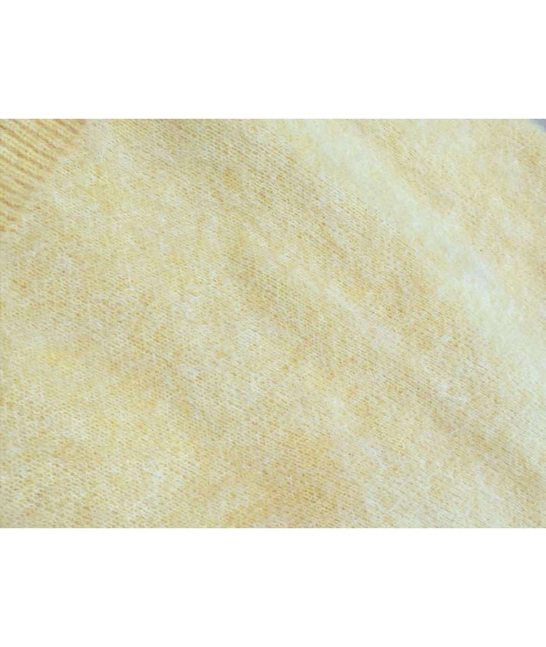 12 STOREEZ Желтый шерстяной кардиган, фото 7