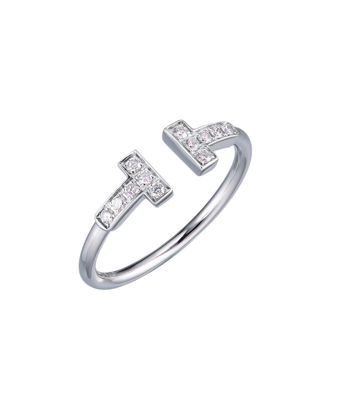 TIFFANY&CO Серебряное кольцо из белого золота, фото 1