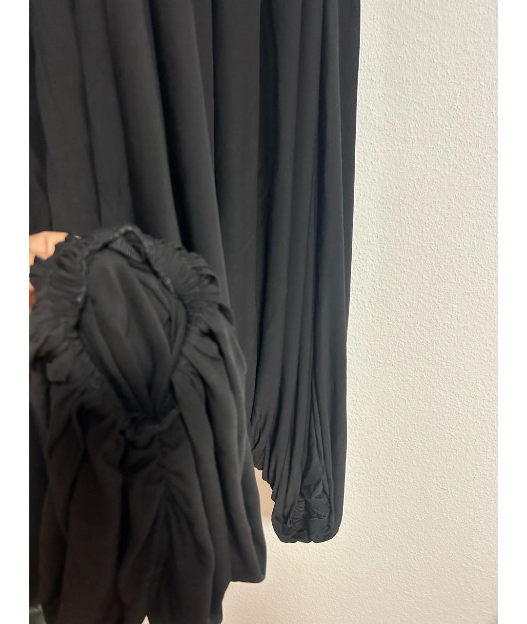 LOEWE Черные брюки широкие, фото 3