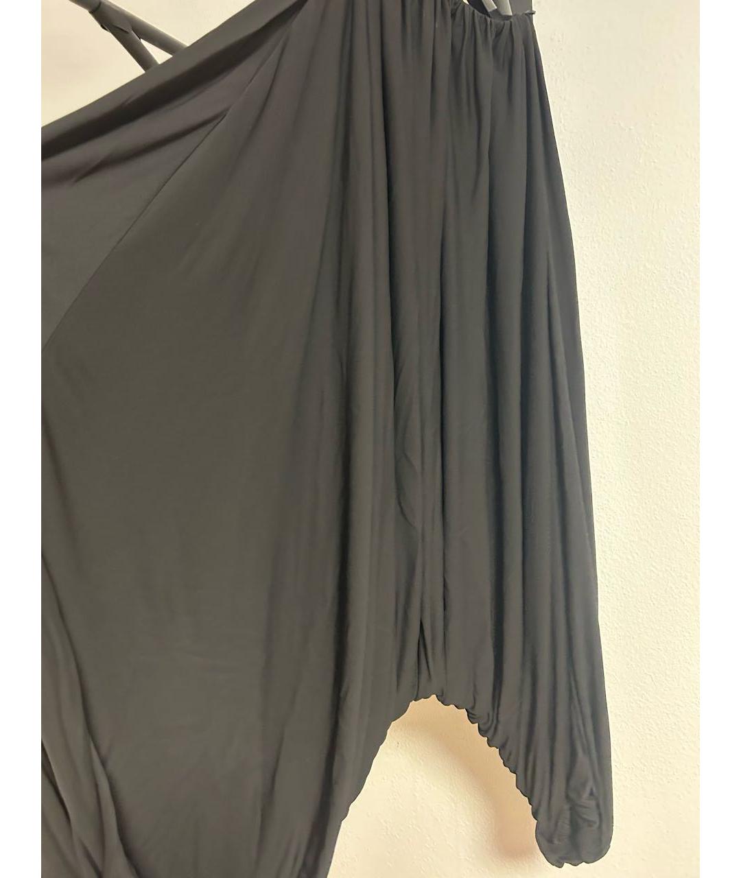 LOEWE Черные брюки широкие, фото 4