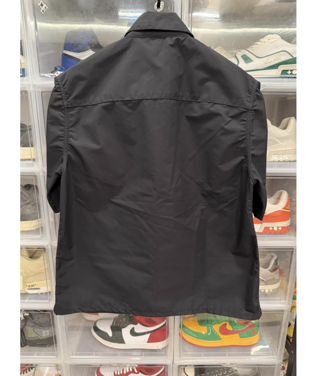 CHROME HEARTS Черная кэжуал рубашка, фото 4