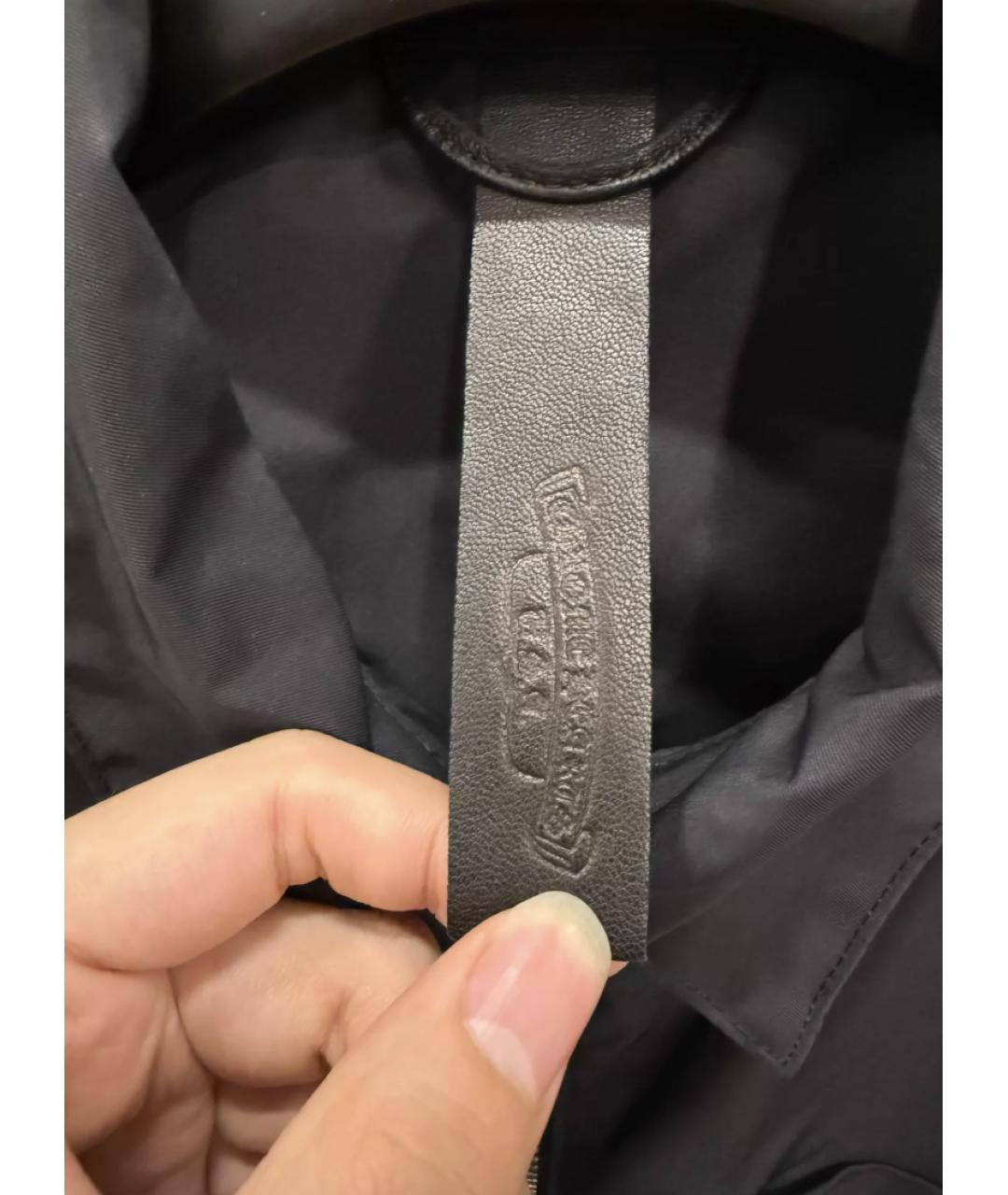 CHROME HEARTS Черная кэжуал рубашка, фото 2