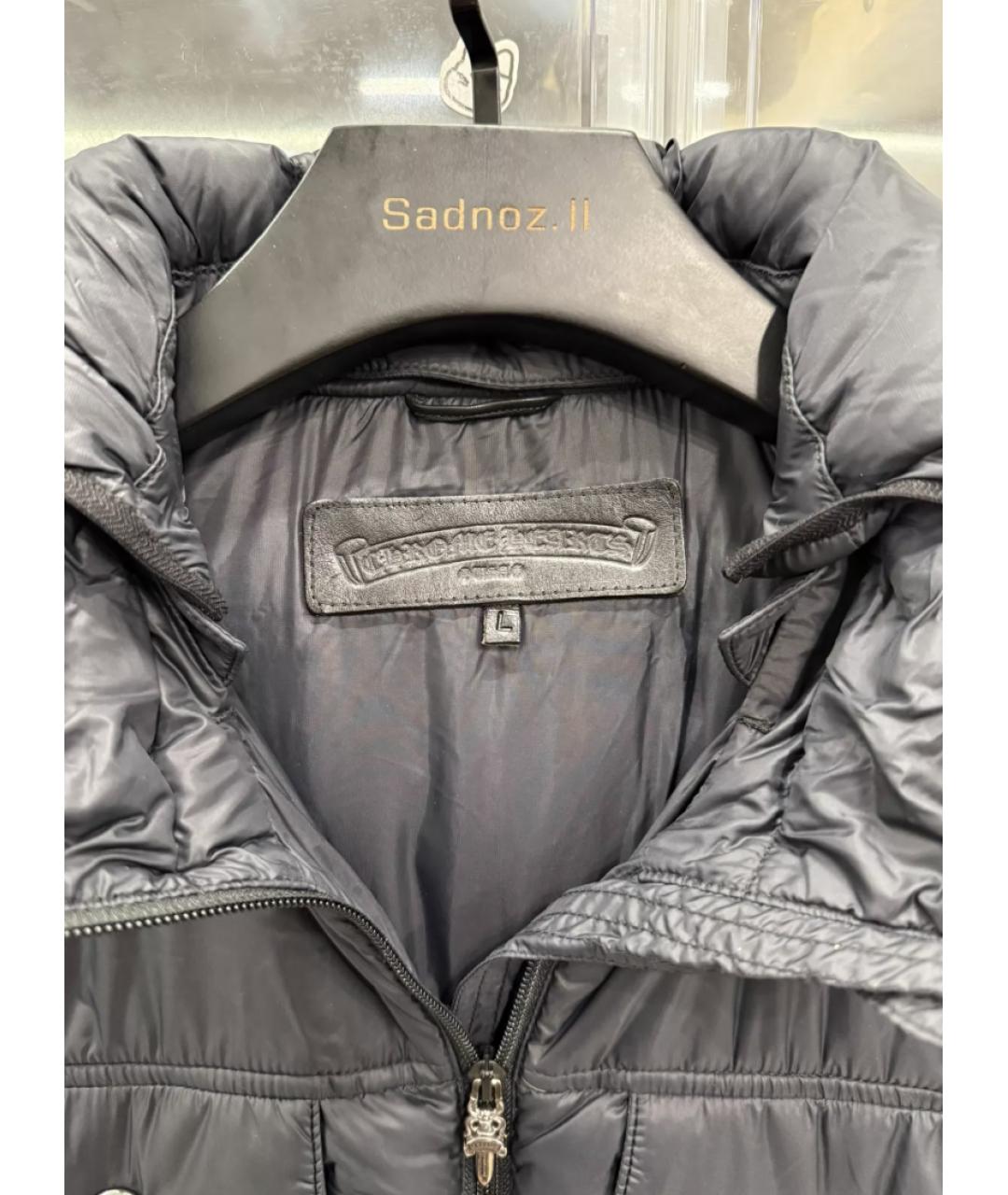 CHROME HEARTS Черный жилет, фото 2