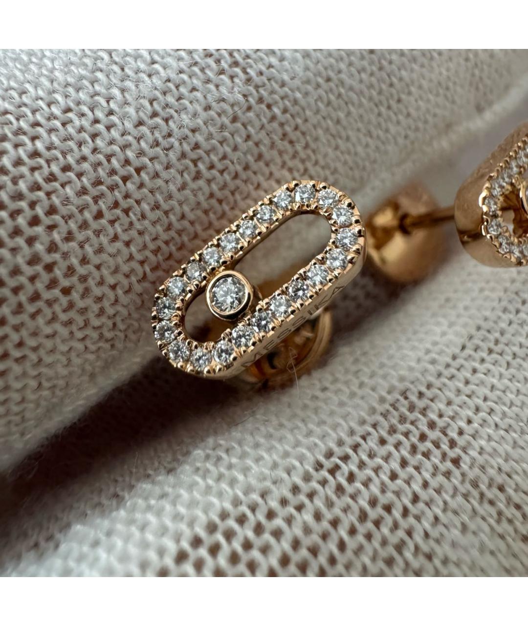 MESSIKA Золотые серьги из розового золота, фото 6