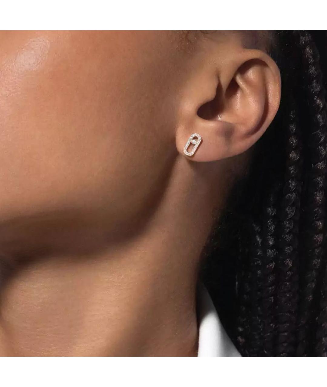 MESSIKA Золотые серьги из розового золота, фото 8